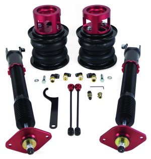 Infiniti G35 Suspension Lift Kit - Rear - Air Lift - Air Lift Performance - Black, Red - `07-`08